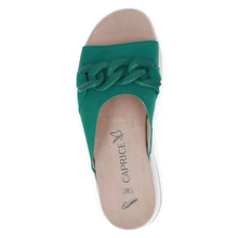 Load image into Gallery viewer, CAPRICE - Suede Mule - Emerald
