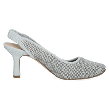 Load image into Gallery viewer, CAPRICE - Woven Sling Back - Blue Comb
