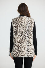 Load image into Gallery viewer, Brave &amp; True - Aspen Fur Gilet - Grey Leopard
