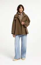 Load image into Gallery viewer, YAYA - A-line Trench Jacket - Teak Brown
