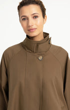 Load image into Gallery viewer, YAYA - A-line Trench Jacket - Teak Brown
