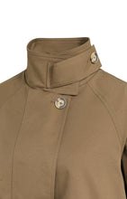 Load image into Gallery viewer, YAYA - A-line Trench Jacket - Teak Brown
