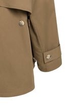Load image into Gallery viewer, YAYA - A-line Trench Jacket - Teak Brown
