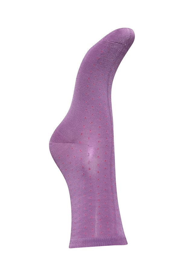 Ichi Fenja Socks ~ Amaranth Purple