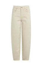Load image into Gallery viewer, YAYA - Barrel Jeans - Sandstone Beige
