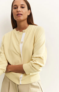 YAYA - Batwing Cardigan - Frozen Dew Sand Dessin