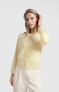 YAYA - Batwing Cardigan - Frozen Dew Sand Dessin