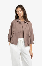 Load image into Gallery viewer, YAYA - Blouse Jacket - Deep Taupe Brown
