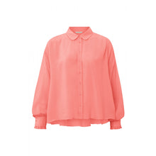 Load image into Gallery viewer, YAYA - Flowing Blouse with Balloon Sleeve - Shell Pink

