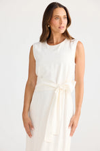Load image into Gallery viewer, Brave+True - Turning Point Dress - Off White
