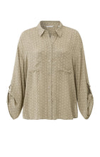 Load image into Gallery viewer, YAYA - Supple Fit Blouse - Field of Rye Green
