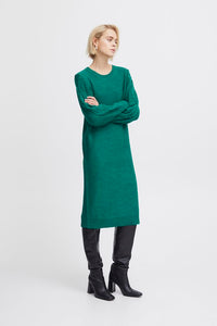 Ichi Andosa Dress ~ Cadmium Green