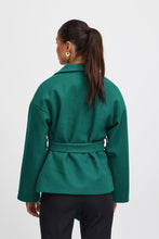Load image into Gallery viewer, Ichi Jannet Coat ~ Cadmium Green
