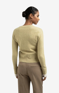 YAYA - Cardigan - Pale Olive Green