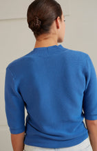 Load image into Gallery viewer, YAYA - V Neck Sweater - Bright Cobalt Blue
