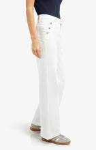 Load image into Gallery viewer, YAYA - Denim Pants with button detail - Off White
