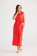 Load image into Gallery viewer, Brave+True - Turning Point Dress - Poppy Red
