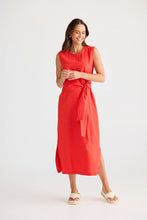 Load image into Gallery viewer, Brave+True - Turning Point Dress - Poppy Red

