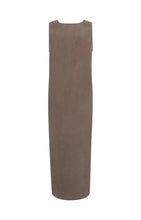 Load image into Gallery viewer, YAYA - Dress with Crinkle Texture - Washed Brown
