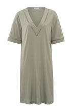 Load image into Gallery viewer, YAYA - V Neck Dress - Army Green
