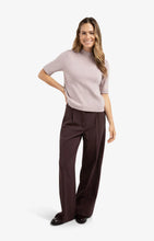 Load image into Gallery viewer, YAYA - Fine Knit with Back Buttons - Cloud Gray Purple
