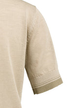 Load image into Gallery viewer, YAYA - Fine Knit Short Sleeve Sweater - Beige Melange
