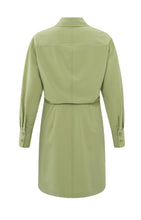 Load image into Gallery viewer, YAYA - Fitted Blouse Dress - Sage Green
