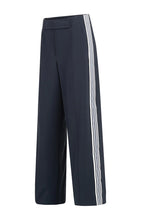 Load image into Gallery viewer, YAYA - High Waisted Pants with Side Stripe - Inkwell Blue
