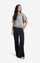 Load image into Gallery viewer, YAYA - High Waisted Pants with Side Stripe - Inkwell Blue
