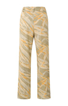 Load image into Gallery viewer, YAYA - Tailored Printed Pants - Light Green Dessin
