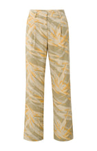 Load image into Gallery viewer, YAYA - Tailored Printed Pants - Light Green Dessin
