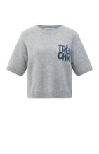 Load image into Gallery viewer, YAYA - Tres Chic Sweater - Light Grey
