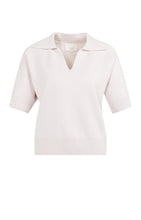 Load image into Gallery viewer, YAYA - Short Sleeve Sweater - Gray Lilac
