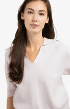 Load image into Gallery viewer, YAYA - Short Sleeve Sweater - Gray Lilac
