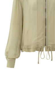 YAYA - Lightweight Blouse Jacket - Soft Green