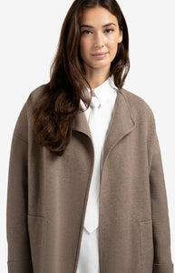 YAYA - Coatigan - Brown Melange