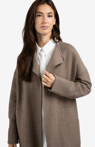 YAYA - Coatigan - Brown Melange