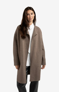 YAYA - Coatigan - Brown Melange