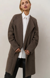 YAYA - Coatigan - Brown Melange