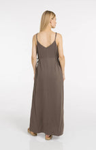 Load image into Gallery viewer, YAYA - Long Strappy Dress - Washed Brown
