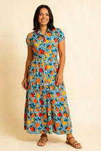 Load image into Gallery viewer, Pretty Vacant - Molly Dress in Oranges
