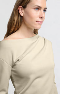 YAYA - Off Shoulder Top - Pearl White