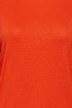 Load image into Gallery viewer, Ichi Mafa Turtle Neck Jumper ~ Orange
