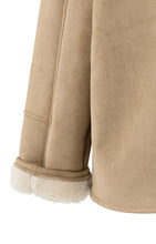 Load image into Gallery viewer, YAYA - Oversized Lammy Coat - Light Camel
