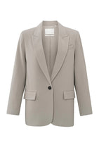 Load image into Gallery viewer, YAYA - Oversized Blazer - Moon Rock Dark Sand
