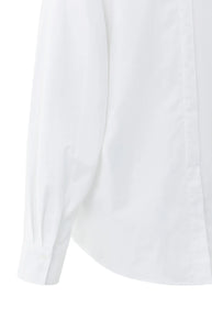 YAYA - Poplin Blouse -Pure White