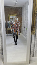 Load and play video in Gallery viewer, Ichi Irenne Dress ~ Heather Rose Multi Print
