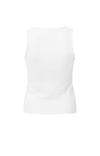 Load image into Gallery viewer, YAYA - Ribbed Singlet - Pure White
