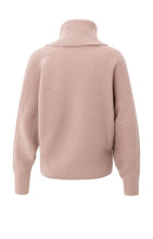Load image into Gallery viewer, YAYA - Ribbed Batwing Sweater - Blush Pink Melange
