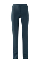 Load image into Gallery viewer, Yaya Scuba Flared Leggings ~ Blueberry Blue
